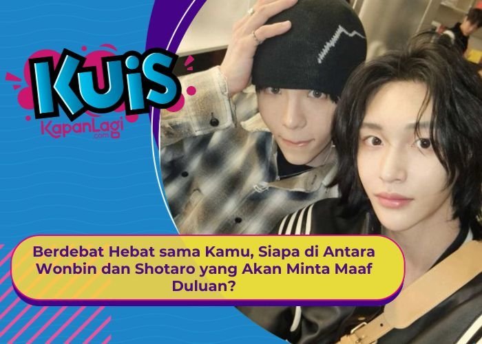 [KUIS KOREA] Berdebat Hebat, Wonbin atau Shotaro RIIZE yang Akan Minta Maaf Duluan ke Kamu?