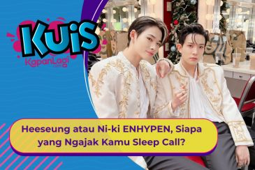 [KUIS KOREA] Heeseung atau Ni-ki ENHYPEN, Siapa di Antara Mereka yang Ngajak Kamu Sleep Call?