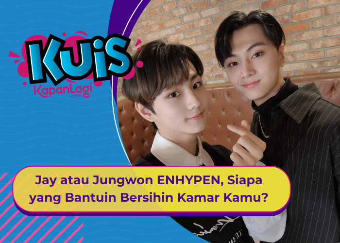 [KUIS KOREA] Jay atau Jungwon ENHYPEN, Siapa yang Akan Bantuin Bersihin Kamar Kamu?