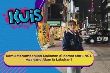 [KUIS KOREA] Kamu Menumpahkan Makanan di Kamar Mark NCT, Apa yang Akan Ia Lakukan?
