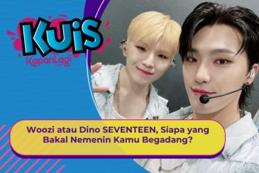 [KUIS KOREA] Woozi atau Dino Seventeen, Siapa yang Bakal Nemenin Kamu Begadang?