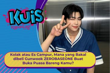 [KUIS KOREA] Kolak atau Es Campur, Mana yang Gunwoon ZB1 Beli Buat Buka Puasa Bareng Kamu?