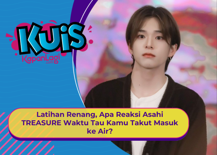 [KONTEN KOREA] Latihan Renang, Apa Reaksi Asahi TREASURE Waktu Tau Kamu Takut Masuk ke Air?