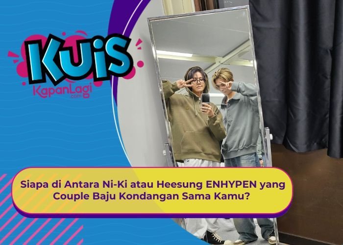 [KUIS KOREA] Siapa di Antara Ni-Ki atau Heesung ENHYPEN yang Couple Baju Kondangan Sama Kamu?
