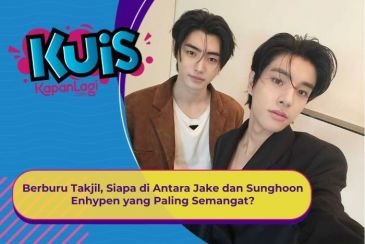 [KUIS KOREA] Berburu Takjil, Siapa di Antara Jake dan Sunghoon Enhypen yang Paling Semangat?