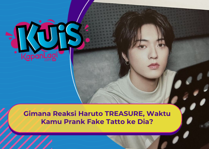 [KONTEN KOREA] Gimana Reaksi Haruto TREASURE Waktu Kamu Prank Fake Tatto ke Dia?