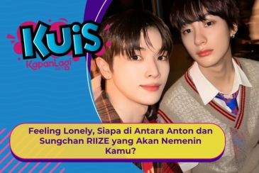 [KONTEN KOREA] Feeling Lonely, Siapa di Antara Anton dan Sungchan RIIZE yang Akan Nemenin Kamu?