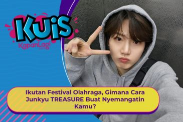 [KONTEN KOREA] Ikutan Festival Olahraga, Gimana Cara Junkyu TREASURE Buat Nyemangatin Kamu?