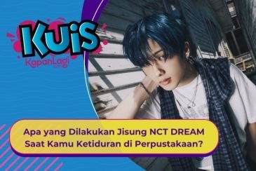 [KUIS KOREA] Apa yang Dilakukan Jisung NCT DREAM Saat Kamu Ketiduran di Perpustakaan?