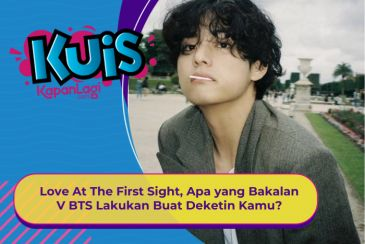 [KONTEN KOREA] Love At The First Sight, Apa yang Bakalan V BTS Lakukan Buat Deketin Kamu?