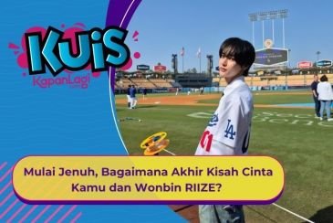 [KUIS KOREA] Mulai Jenuh, Bagaimana Akhir Kisah Cinta Kamu dan Wonbin RIIZE?