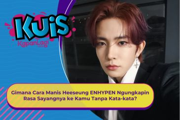[KUIS KOREA] Gimana Cara Manis Heeseung ENHYPEN Ngungkapin Rasa Sayangnya ke Kamu Tanpa Kata-kata?