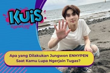 [KUIS KOREA] Ketiduran, Apa yang Dilakukan Jungwon ENHYPEN Saat Kamu Lupa Ngerjain Tugas?