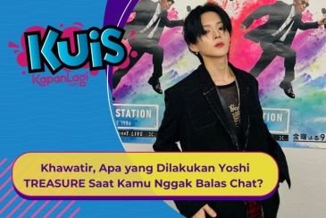 [KUIS KOREA] Khawatir, Apa yang Dilakukan Yoshi TREASURE Saat Kamu Nggak Balas Chat?