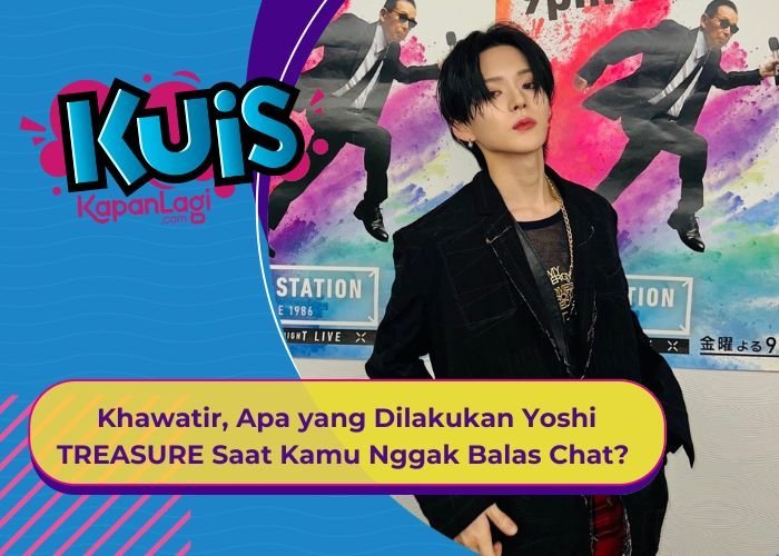 [KUIS KOREA] Khawatir, Apa yang Dilakukan Yoshi TREASURE Saat Kamu Nggak Balas Chat?