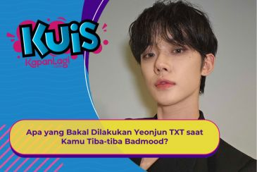 [KUIS KOREA] Apa yang Bakal Dilakukan Yeonjun TXT saat Kamu Tiba-tiba Badmood?