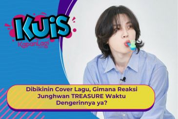 [KONTEN KOREA] Dibikinin Cover Lagu, Gimana Reaksi Junghwan TREASURE Waktu Dengerinnya ya?