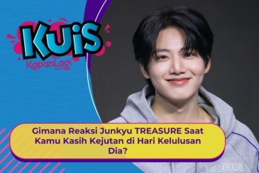 [KONTEN KOREA] Gimana Reaksi Junkyu TREASURE Saat Kamu Kasih Kejutan di Hari Kelulusan Dia?