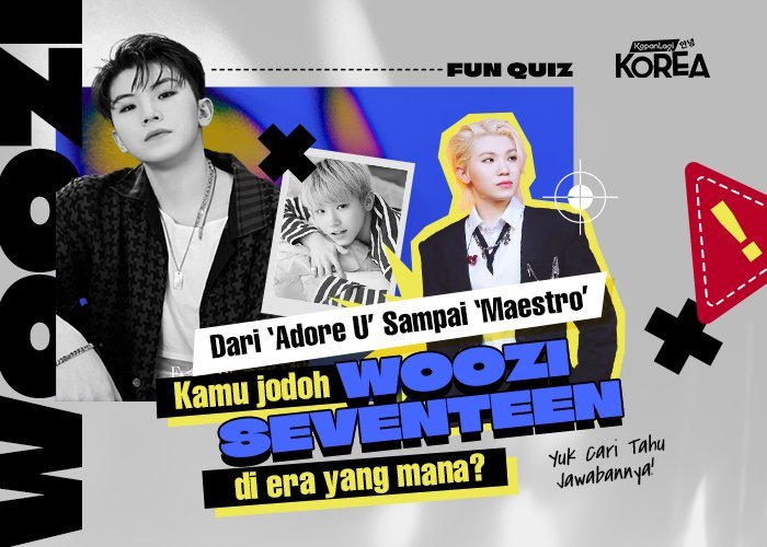 [KUIS KOREA] Dari 'Adore U' Sampai 'Maestro', Kamu Jodoh Woozi SEVENTEEN di Era yang Mana?