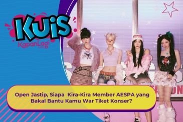[KONTEN KOREA] Open Jastip, Siapa  Kira-Kira Member AESPA yang Bakal Bantu Kamu War Tiket Konser?