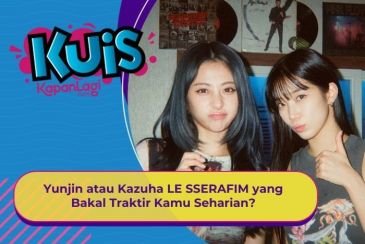 [KONTEN KOREA] Yunjin atau Kazuha LE SSERAFIM yang Bakal Traktir Kamu Seharian?
