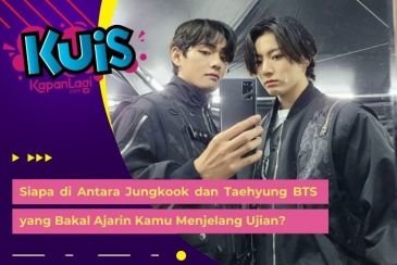 [KONTEN KOREA] Siapa di Antara Jungkook dan Taehyung BTS yang Bakal Ajarin Kamu Menjelang Ujian?