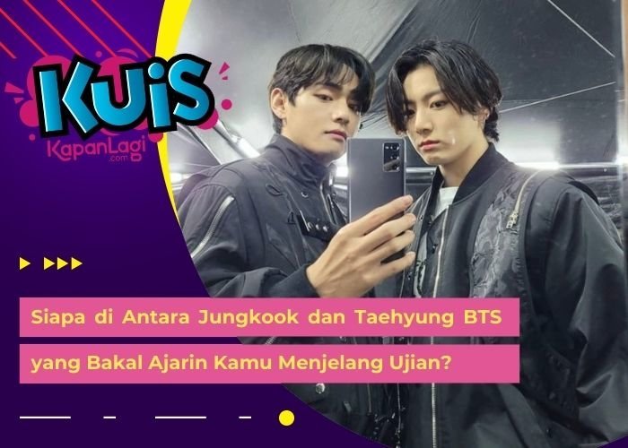 [KONTEN KOREA] Siapa di Antara Jungkook dan Taehyung BTS yang Bakal Ajarin Kamu Menjelang Ujian?
