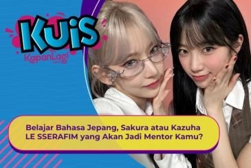 [KONTEN KOREA] Belajar Bahasa Jepang, Sakura atau Kazuha LE SSERAFIM yang Akan Jadi Mentor Kamu?