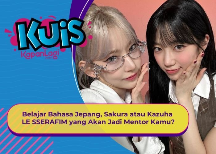 [KONTEN KOREA] Belajar Bahasa Jepang, Sakura atau Kazuha LE SSERAFIM yang Akan Jadi Mentor Kamu?