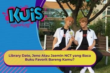 [KONTEN KOREA} Library Date, Jeno Atau Jaemin NCT yang Baca Buku Favorit Bareng Kamu?