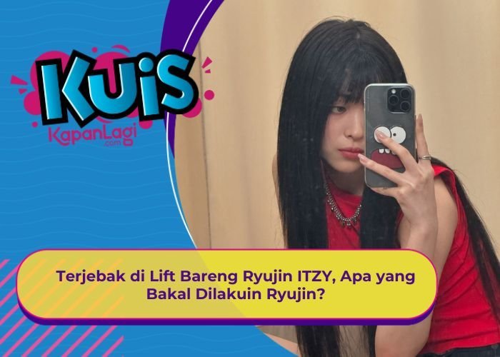 [KONTEN KOREA] Terjebak di Lift Bareng Ryujin ITZY, Apa yang Bakal Dilakuin Ryujin?