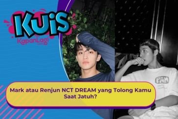 [KONTEN KOREA] Mark atau Renjun NCT DREAM yang Tolong Kamu Saat Jatuh?