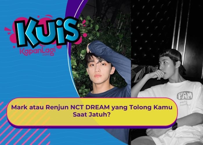 [KONTEN KOREA] Mark atau Renjun NCT DREAM yang Tolong Kamu Saat Jatuh?