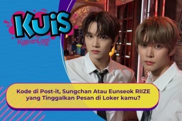 [KONTEN KOREA] Kode di Post-it, Sungchan Atau Eunseok RIIZE yang Tinggalkan Pesan di Loker kamu?