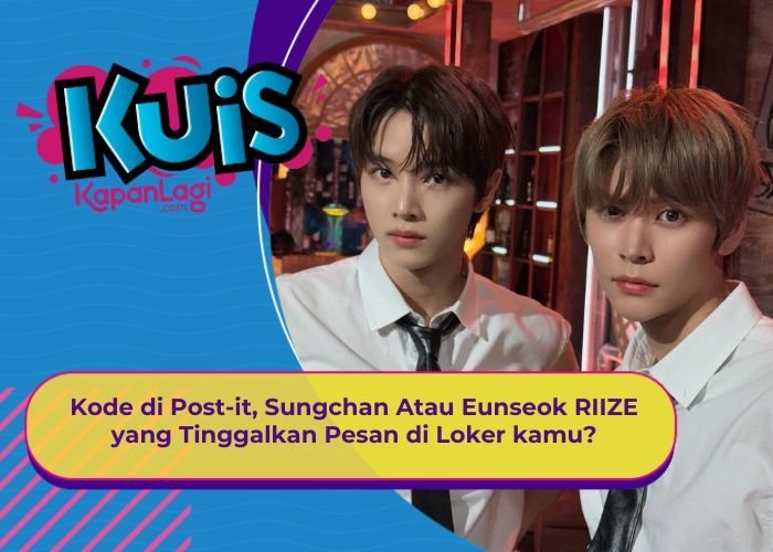 [KONTEN KOREA] Kode di Post-it, Sungchan Atau Eunseok RIIZE yang Tinggalkan Pesan di Loker kamu?