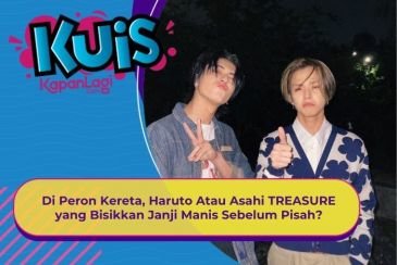 [KONTEN KOREA] Di Peron Kereta, Haruto Atau Asahi TREASURE yang Bisikkan Janji Manis Sebelum Pisah?