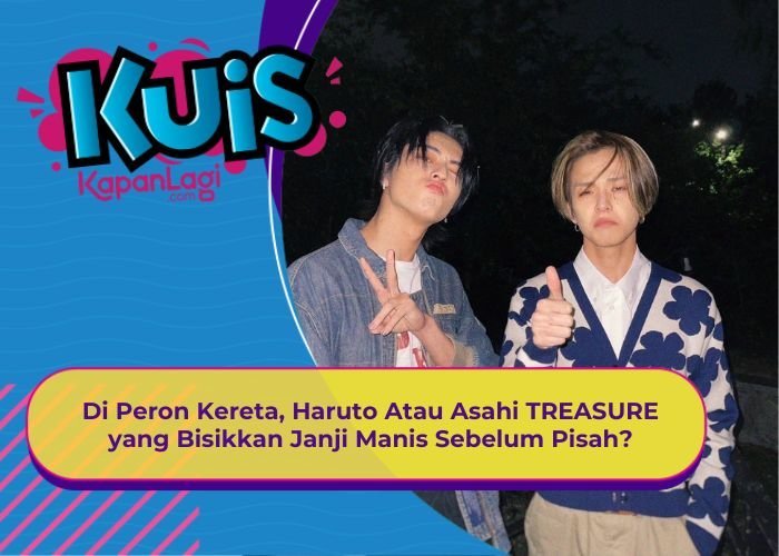 [KONTEN KOREA] Di Peron Kereta, Haruto Atau Asahi TREASURE yang Bisikkan Janji Manis Sebelum Pisah?