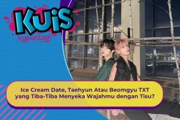 [KONTEN KOREA] Ice Cream Date, Taehyun Atau Beomgyu TXT yang Tiba-Tiba Menyeka Wajahmu dengan Tisu?