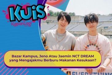 [KONTEN KOREA] Bazar Kampus, Jeno Atau Jaemin NCT DREAM yang Mengajakmu Berburu Makanan Kesukaan?