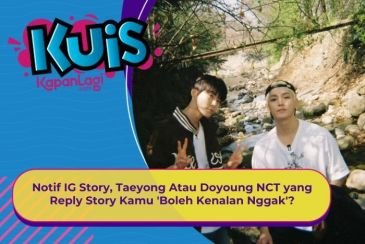 [KONTEN KOREA] Notif IG Story, Taeyong Atau Doyoung NCT yang Reply Story Kamu 'Boleh Kenalan Nggak'?