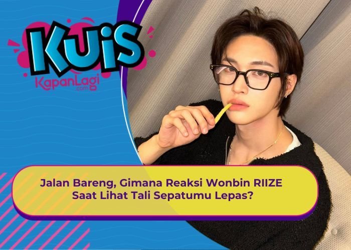[KONTEN KOREA] Jalan Bareng, Gimana Reaksi Wonbin RIIZE Saat Lihat Tali Sepatumu Lepas?