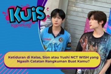 [KONTEN KOREA] Ketiduran di Kelas, Sion atau Yushi NCT WISH yang Ngasih Catatan Rangkuman Buat Kamu?
