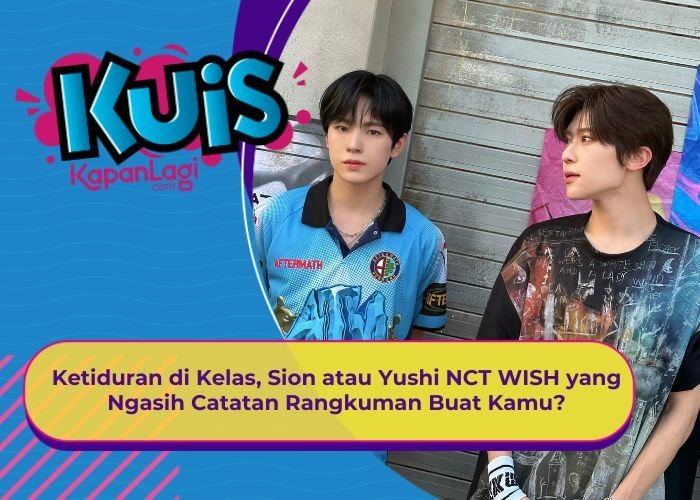 [KONTEN KOREA] Ketiduran di Kelas, Sion atau Yushi NCT WISH yang Ngasih Catatan Rangkuman Buat Kamu?