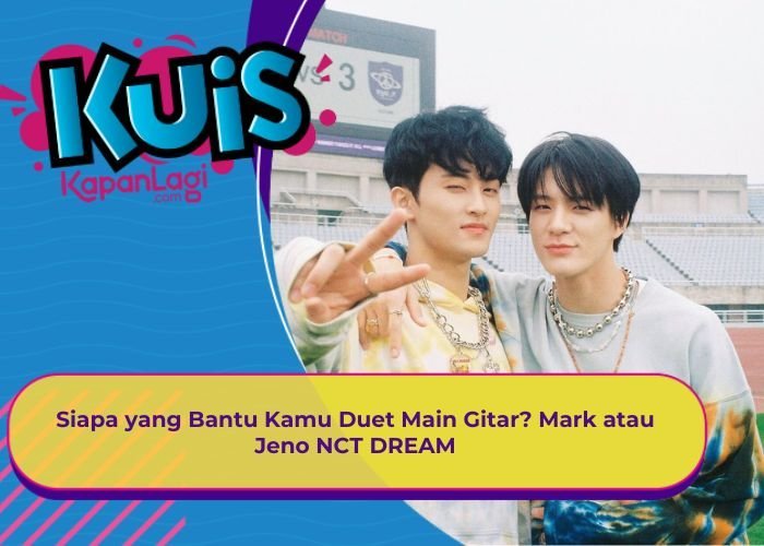 [KONTEN KOREA] Siapa yang Bantu Kamu Duet Main Gitar? Mark atau Jeno NCT DREAM