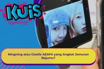 [KONTEN KOREA] Ningning atau Giselle AESPA yang Angkat Jemuran Bajumu?