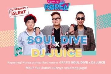 Mau Tiket Konser Soul Dive x DJ Juice Gratis? Yuk Ikutan Kuis Ini, Gampang!