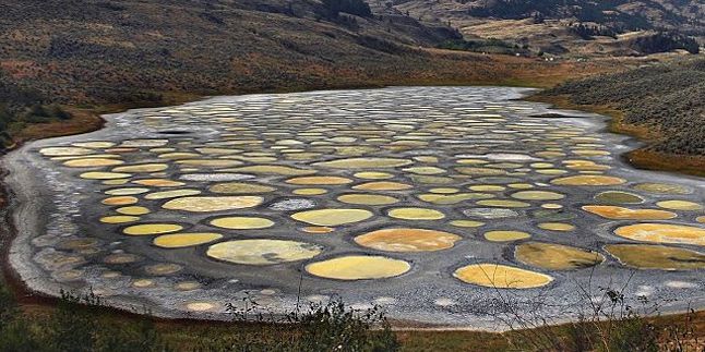 Danau Kliluk Danau dengan Tekstur Polkadot Sooperboy com