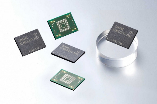 Samsung produksi massal memori berkapasitas besar