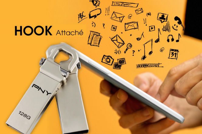 PNY meluncurkan USB flash drive berkapasitas 128GB