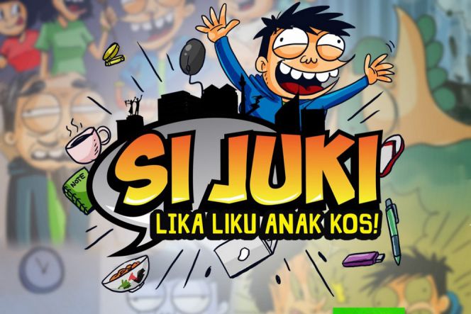 Komik lokal Si Juki sukses di Tanah Air berkat LINE